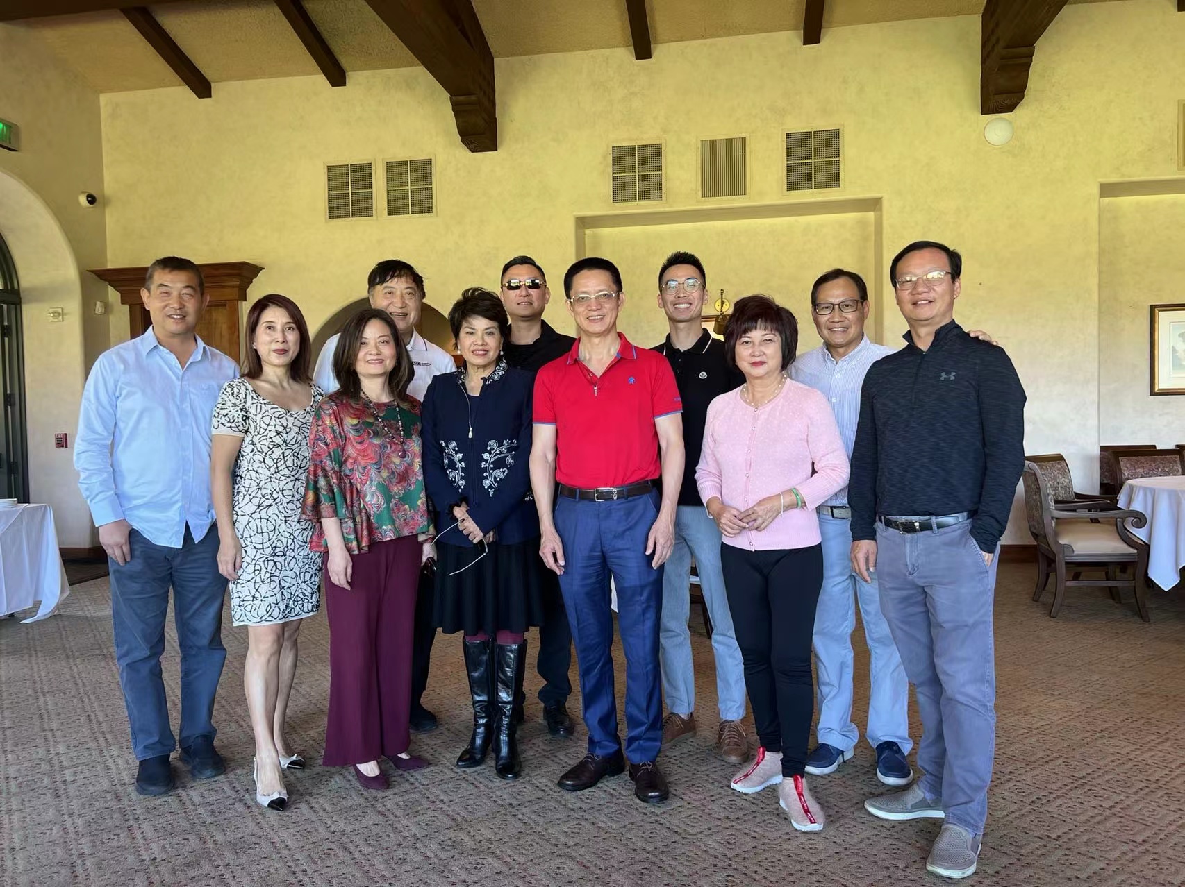 新春团拜茶话会